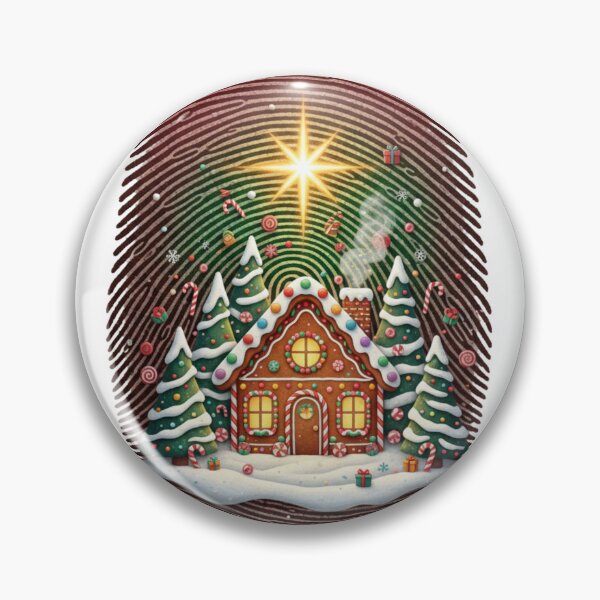 Item preview, Fingerprint of Frost: A Luminous Christmas Eve designed and sold by Mind-Over-Mood.