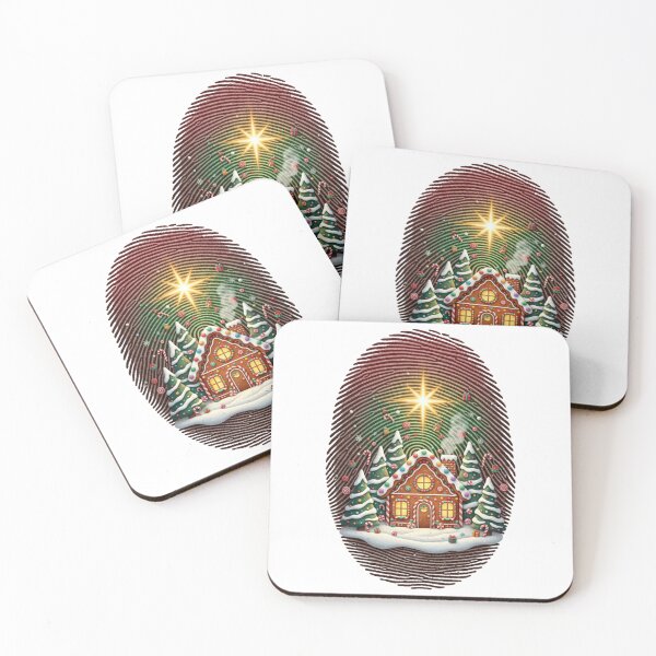 Item preview, Fingerprint of Frost: A Luminous Christmas Eve designed and sold by Mind-Over-Mood.