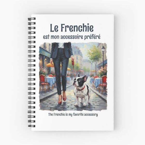 Item preview, Le Frenchie est mon accessoire préféré – Parisian French Bulldog Art designed and sold by FrancophileFun.