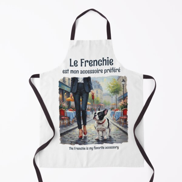 Item preview, Le Frenchie est mon accessoire préféré – Parisian French Bulldog Art designed and sold by FrancophileFun.