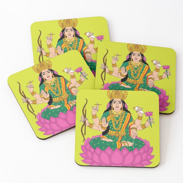 Item preview, Goddess Dhanya Lakshmi – Blessings of Abundance and Harvest designed and sold by Harshit_Digital_Arts.