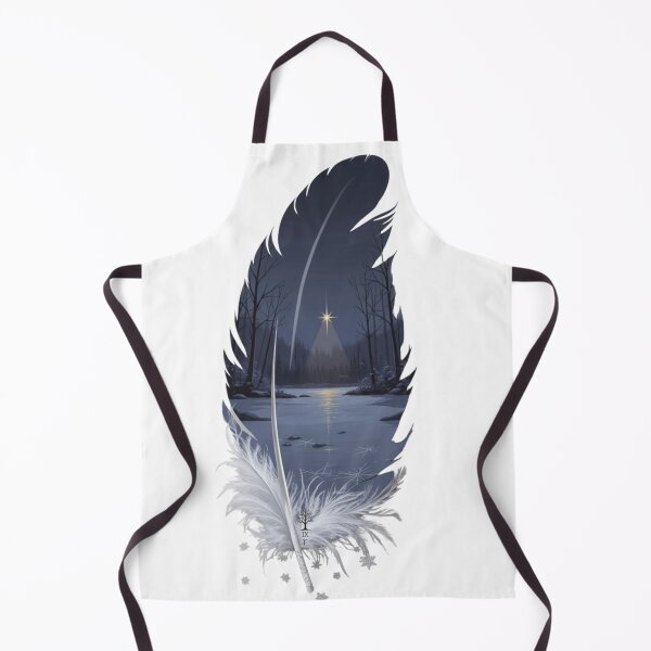 Item preview, The Winter Virtue: Stoic Solstice Feather designed and sold by Mind-Over-Mood.