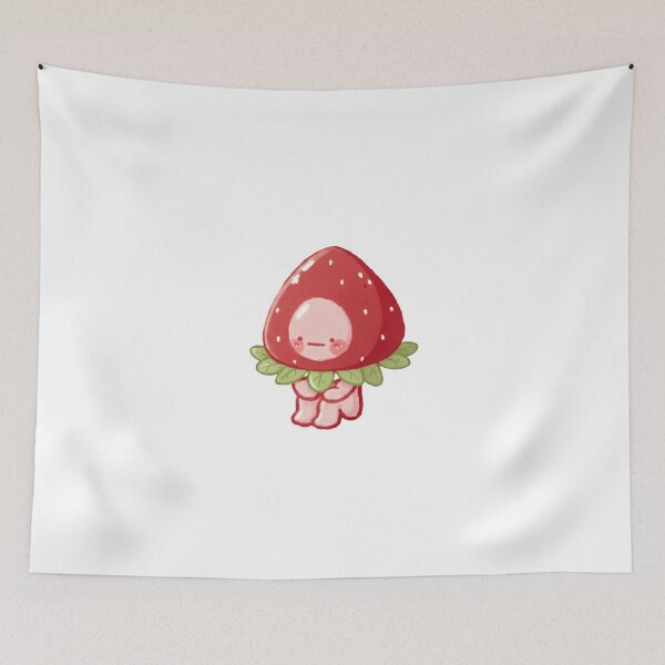 Item preview, strawberry buddy vinyl sticker | waterproof, cute stickers, laptop, journal, planners, bujo, phone case, , water bottle designed and sold by ezuldeen48.