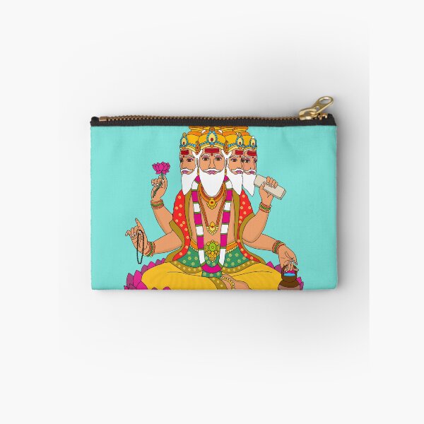 Item preview, Lord Brahma Drawing – Creator of the Universe Hindu Art designed and sold by Harshit_Digital_Arts.