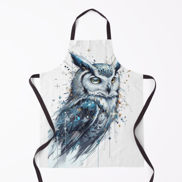 Item preview, Nocturne of Wisdom: The Stoic Sentinel Owl designed and sold by Mind-Over-Mood.