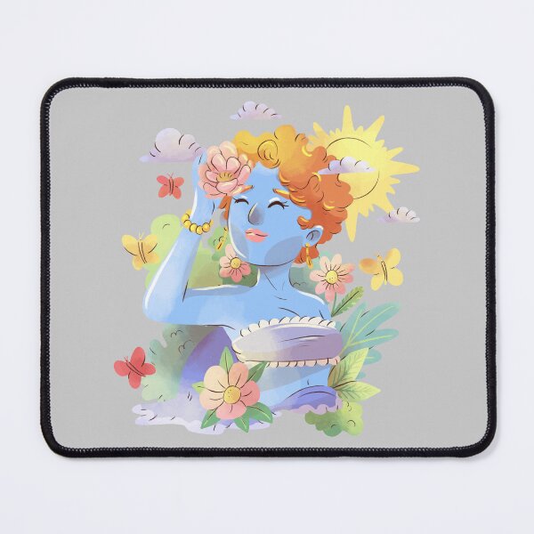 Item preview, Sunlit Woman with Butterflies designed and sold by hussain-dz.