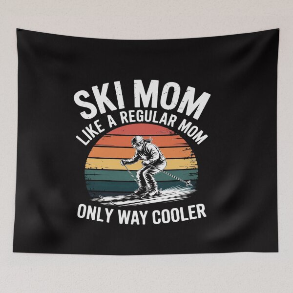 Item preview, Ski Girl Gifts Ski Mom Like A Regular Mom Only Way Cooler designed and sold by ConceptThena.