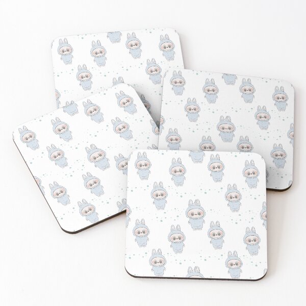 Item preview, Labubu seamless repeating pattern sublimation designed and sold by Relaxtarot.