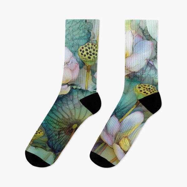 Item preview, Radiant Lotus Garden in Alcohol Ink Seamless Pattern designed and sold by dawnleblanc55.