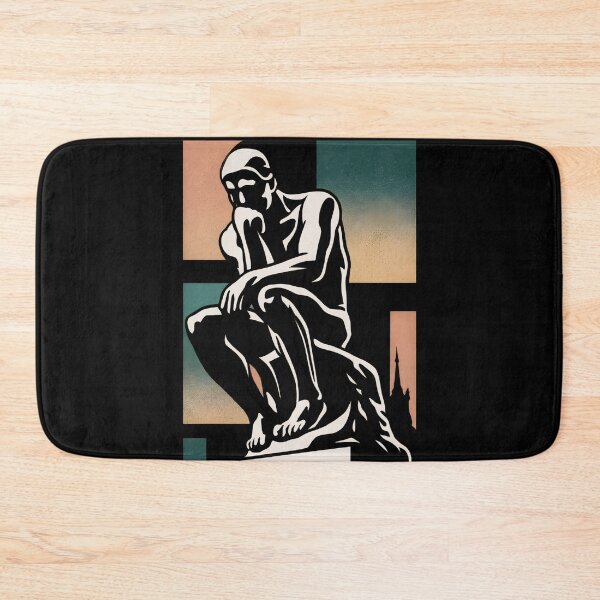 Item preview, The Thinker Rodin France Shirt – Quadra Duotone Gradient Tee  designed and sold by WAUZ.