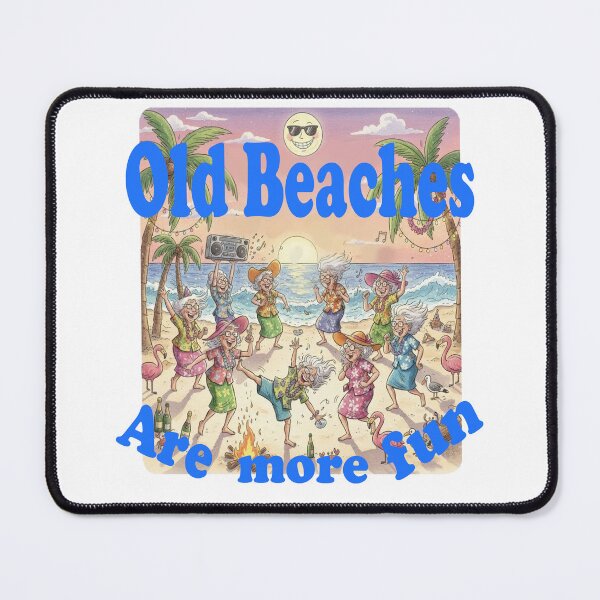Item preview, Old Beaches designed and sold by Flying Leaf Apparel Co..