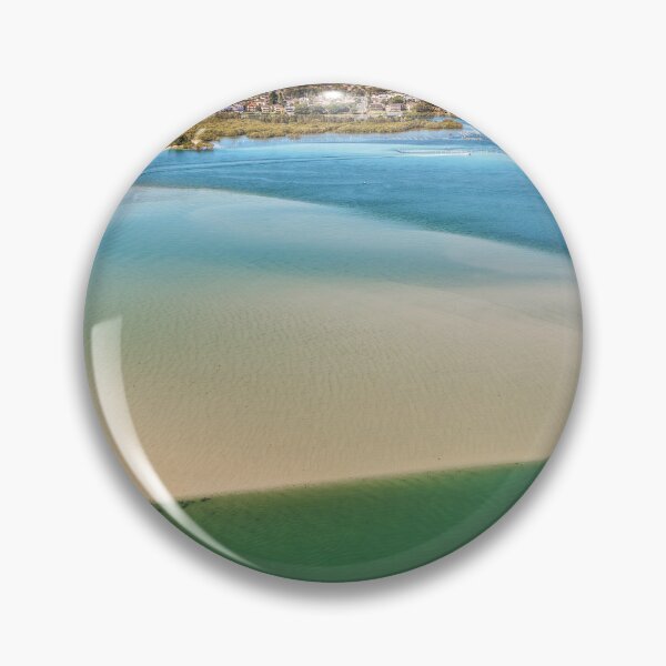 Item preview, Aerial view over Wallis Lake in Forster designed and sold by Justin Mckinney.