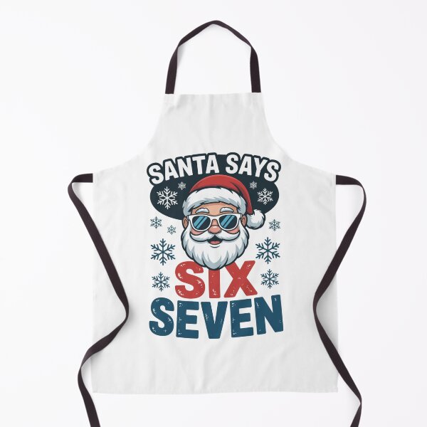 Item preview, Santa Says Six Seven Meme Playful Christmas designed and sold by chattsuede.