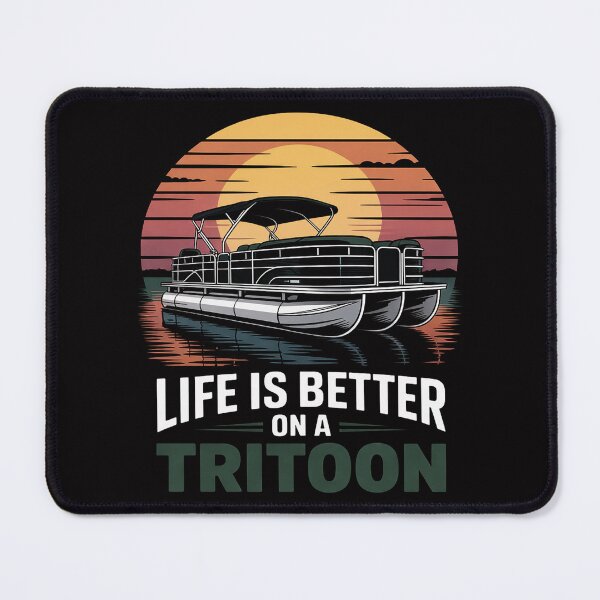 Item preview, Tritoon Boat Triple Pontoon Boat Pontoon Captain Boating designed and sold by ConceptThena.