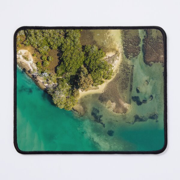 Item preview, Aerial view over Wallis Lake in Forster designed and sold by Justin Mckinney.