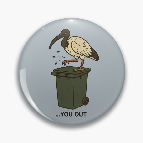 Item preview, Bin Chicken you out - Ibis designed and sold by Animal Magnetism.