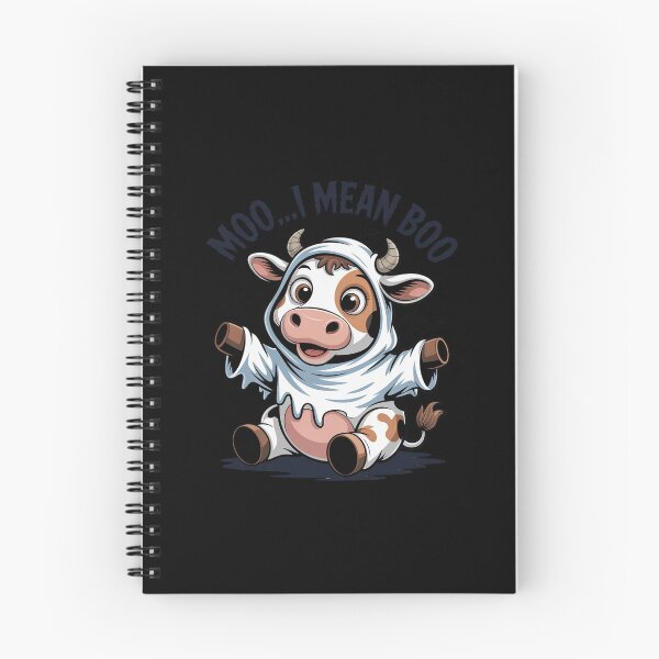 Item preview, Moo I Mean Boo Spooky Cow Halloween Patchwork Spooky designed and sold by ShelFisher.