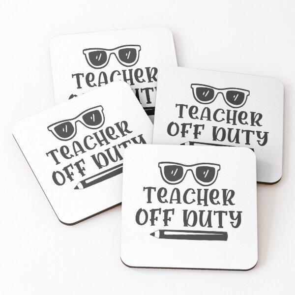 Item preview, Teacher Off Duty - Funny Summer Vacation Gift designed and sold by ArtistAtShadow.