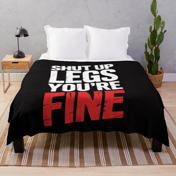 Item preview, Workout Shut Up Legs You're Fine Gym designed and sold by ConceptThena.