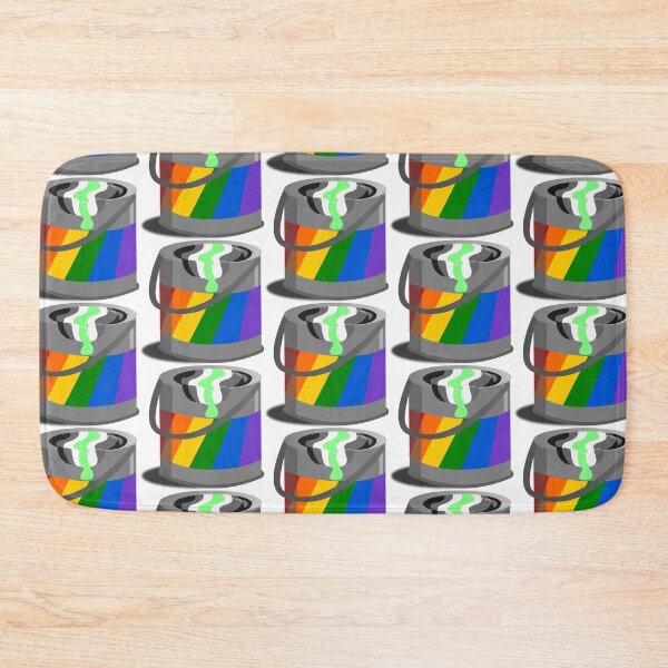 Item preview, Proud Paint Agender Flag in a Bucket designed and sold by HarveyHandcraftsandDesigns.