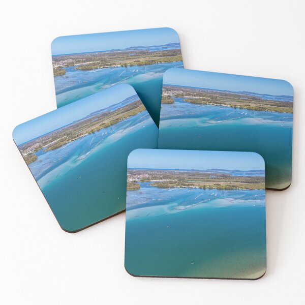 Item preview, Aerial view over Wallis Lake in Forster designed and sold by Southern Cross Lifestyle .