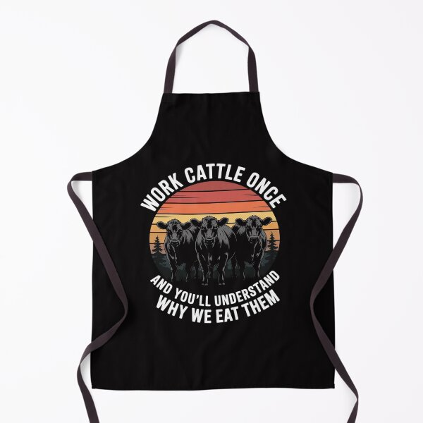 Item preview, Work Cattle Once And You'll Understand Why We Eat Them Cow designed and sold by Viepenny.