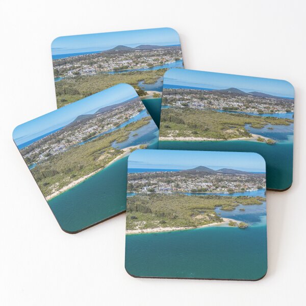 Item preview, Aerial view over Wallis Lake in Forster designed and sold by Southern Cross Lifestyle .