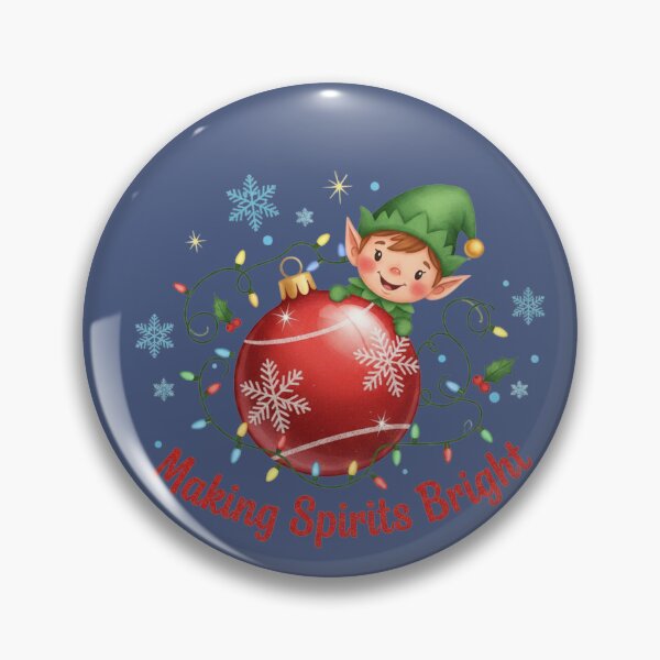 Item preview, Making Spirits Bright - Playful Elf Christmas Design designed and sold by AivoraWear.