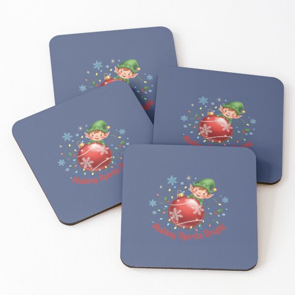 Item preview, Making Spirits Bright - Playful Elf Christmas Design designed and sold by AivoraWear.