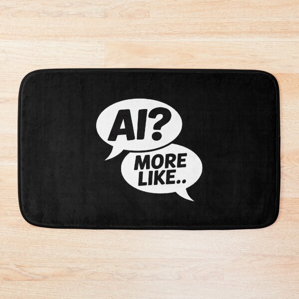 Item preview, More Like. Comic Bubble Interactive Funny AI designed and sold by ShelFisher.