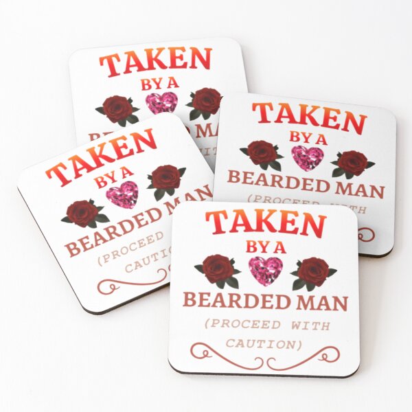Item preview, Taken by a Bearded Man – Romantic Warning designed and sold by Dbalsleyjr.