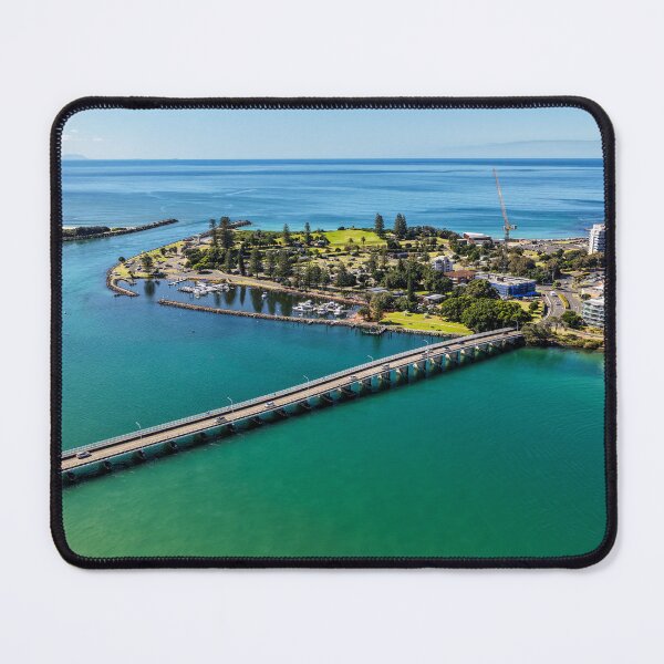 Item preview, Aerial view over Wallis Lake in Forster designed and sold by Justin Mckinney.