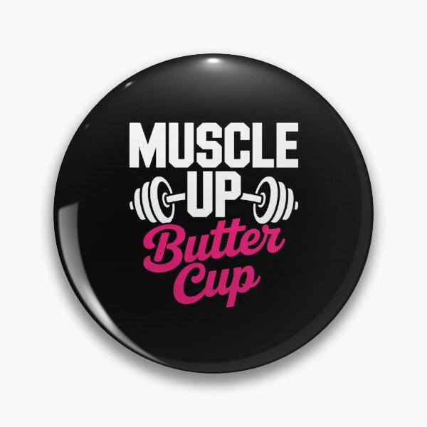 Item preview, Weightlifting Muscle Up Buttercup designed and sold by Viepenny.