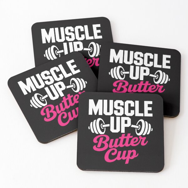 Item preview, Weightlifting Muscle Up Buttercup designed and sold by Viepenny.