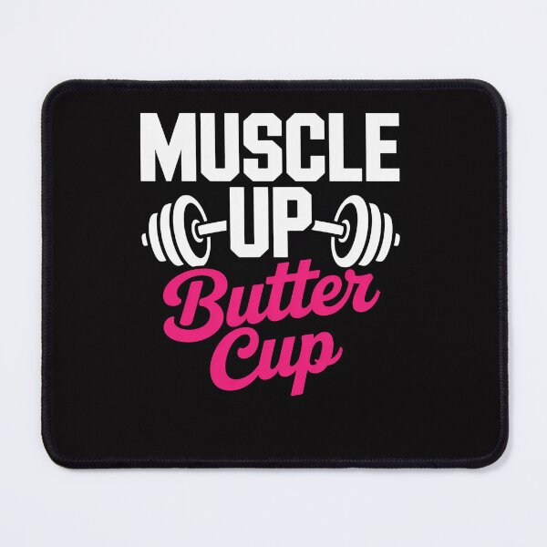 Item preview, Weightlifting Muscle Up Buttercup designed and sold by Viepenny.