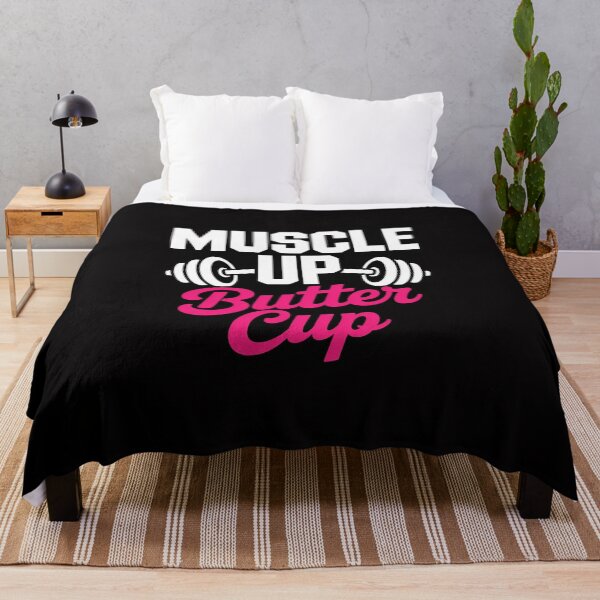 Item preview, Weightlifting Muscle Up Buttercup designed and sold by Viepenny.