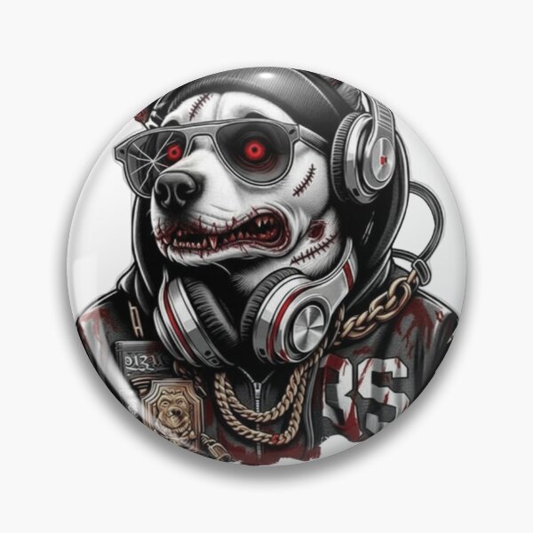 Item preview, Undead Husky Street Art: Pack of the Apocalypse designed and sold by Mind-Over-Mood.