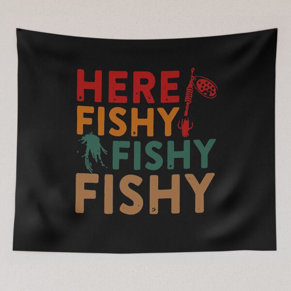 Item preview, Here Fishy Fishy Fishy T Shirt designed and sold by MarioCamarillo.