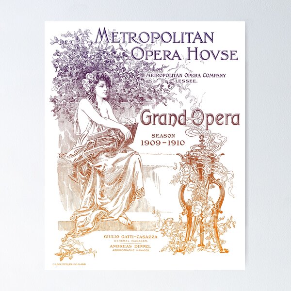 Item preview, Metropolitan Opera House with Gradient designed and sold by Jennifer E..
