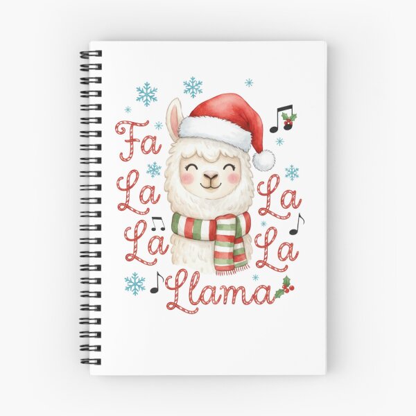 Item preview, Fa La La La Llama - Festive & Cute Christmas Llama Design designed and sold by AivoraWear.