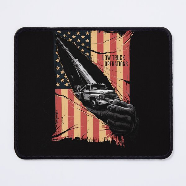 Item preview, Tow Truck operator work American Flag For Tow Truck Driver designed and sold by Viepenny.