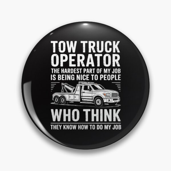 Item preview, Tow Truck Driver & Tow Operator Wrecker designed and sold by Viepenny.