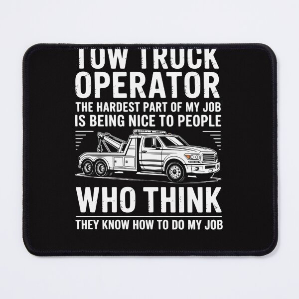 Item preview, Tow Truck Driver & Tow Operator Wrecker designed and sold by Viepenny.