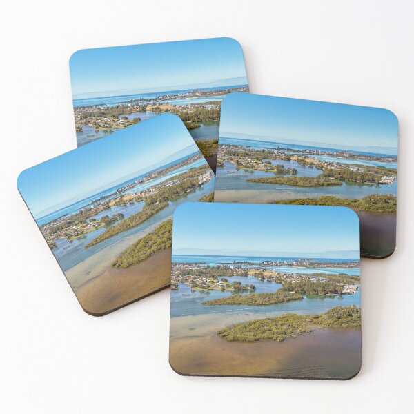 Item preview, Aerial view over Wallis Lake in Forster designed and sold by Southern Cross Lifestyle .