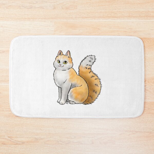 Item preview, Cat - LaPerm - Orange designed and sold by Jennifer Stolzer.