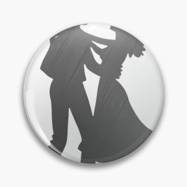 Item preview, A couple performing a ballroom dance_4_Black paint_Side view designed and sold by Aariq.