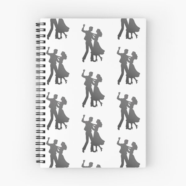 Item preview, A couple performing a ballroom dance_4_Black paint_Side view designed and sold by Aariq.