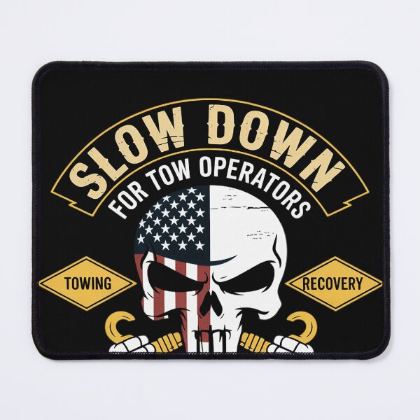 Item preview, Tow Lives Matter Thin Yellow Line Tow Truck Driver designed and sold by EntroRhim.