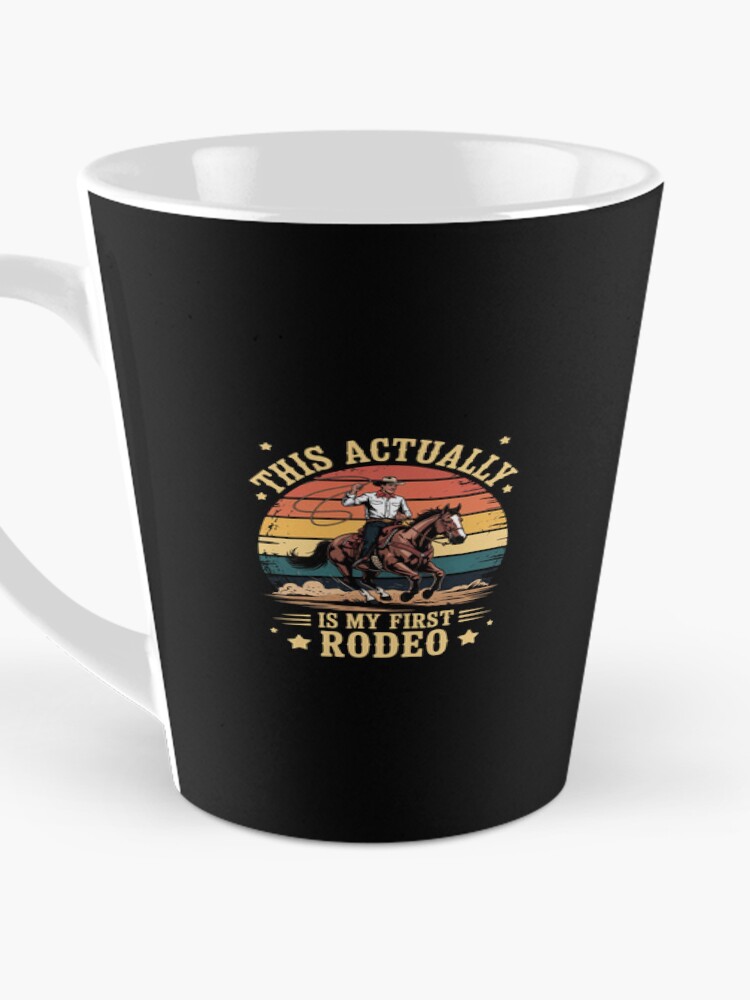 Thumbnail 3 of 4, Coffee Mug, This Actually Is My First Rodeo Country Life Howdy designed and sold by EntroRhim.