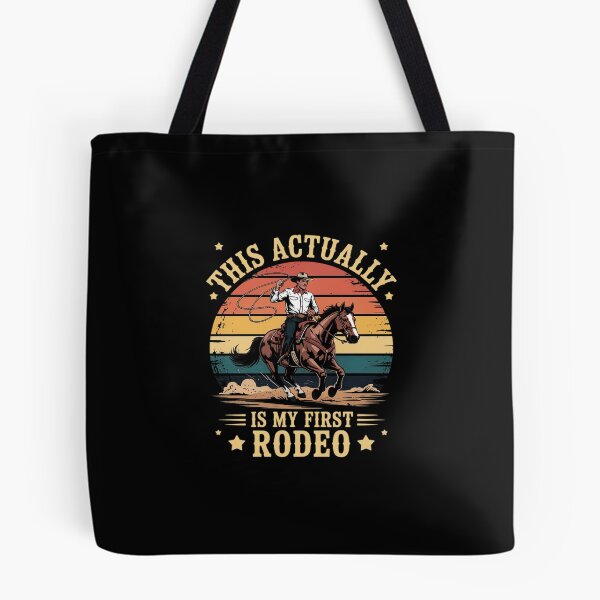 Artikelvorschau, Das ist tatsächlich mein erstes Rodeo. Country Life Howdy entworfen und verkauft von EntroRhim.